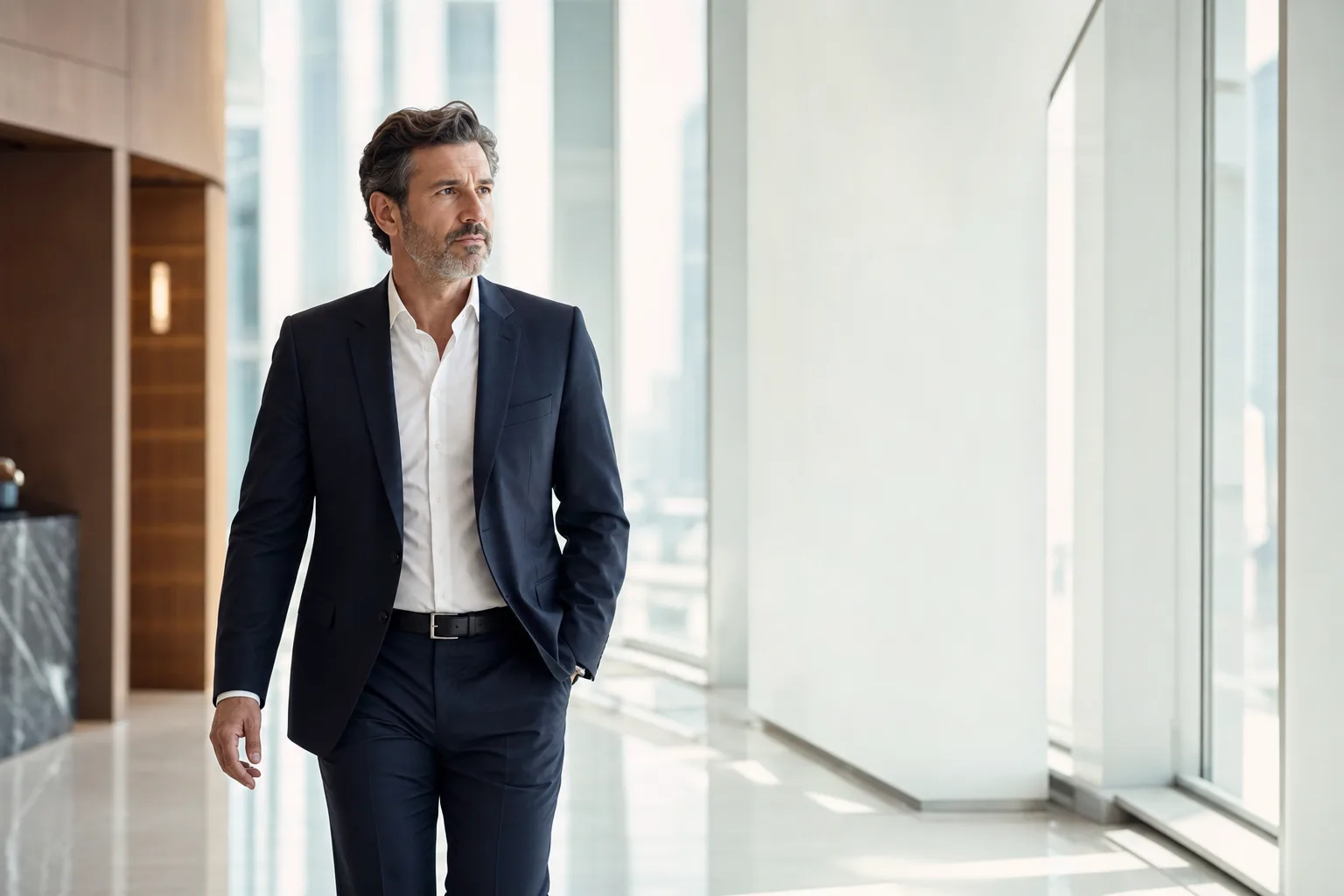 A fractional COO at work in a San Francisco business setting